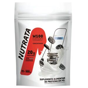 100% Whey Protein 900g Refil Nutrata