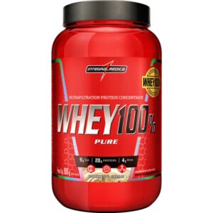 100% Whey Protein 900g Integralmédica