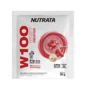 100% Whey Protein sachê 30g Nutrata
