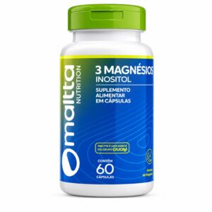 3 magnésio 60 Cápsulas Maltta