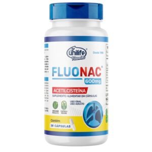 Fluonac Acetilcisteína 30 cápsulas Unilife