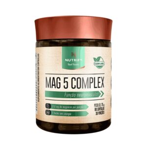 Magnésio Mag 5 Complex 90 cápsulas Nutrify