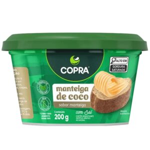 Manteiga de Coco 200g sabor manteiga Copra
