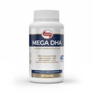 Ômega 3 Mega DHA 120 cápsulas Vitafor