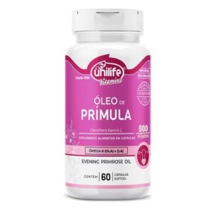 Óleo de Prímula 60 cápsulas Unilife