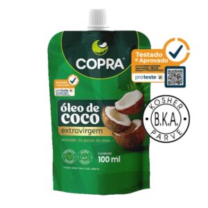 Óleo de Coco Extra Virgem Pouche 100ml Copra