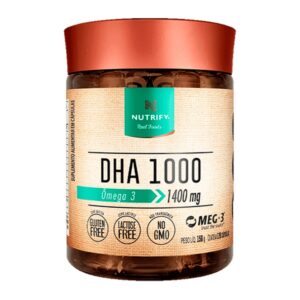 Ômega 3 DHA 1000 60 cápsulas Nutrify