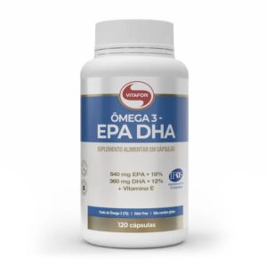 Omega 3 EPA + DHA 120 cápsulas Vitafor