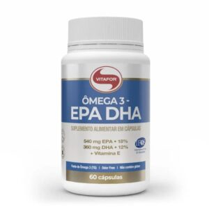 Omega 3 EPA + DHA 60 Cápsulas Vitafor