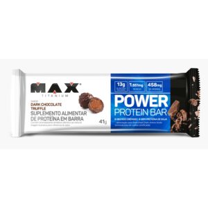 Barra de Proteína Power Protein Bar 41g Max Titanium