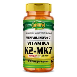 Vitamina K2 Mk7 60 cápsulas Unilife